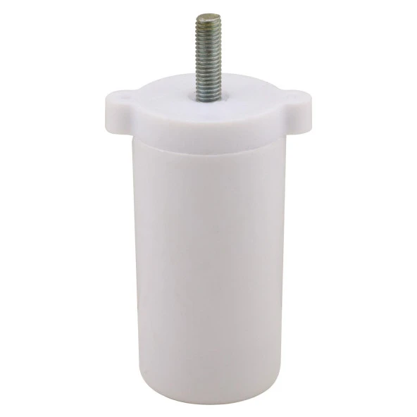 Gizli Mobilya Kanepe Sehpa TV Ünitesi Koltuk Orta Destek Ayağı Ayarlanabilir 9.5 cm Beyaz Baza Ayak - 5