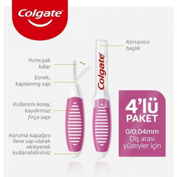 Colgate Diş Arası Fırçası 4 mm - 2