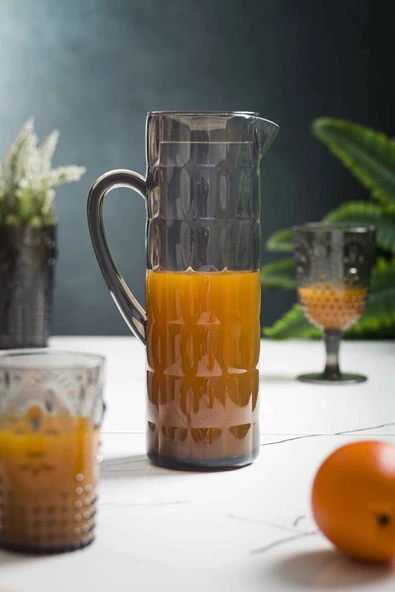 Akrilik Allegra 1,5 Lt Füme Sürahi (Buzdolabı Kapak Rafına Sığar) - 2