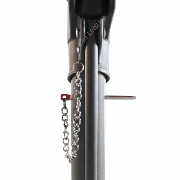 GUNBO OUTDOOR 3 Mt Katlanir Bahce Teras Balkon Şemsiyesi Gölgelik Muz Ampul Şemsiye Eğilebilen Sallanır Şemsiye - 2