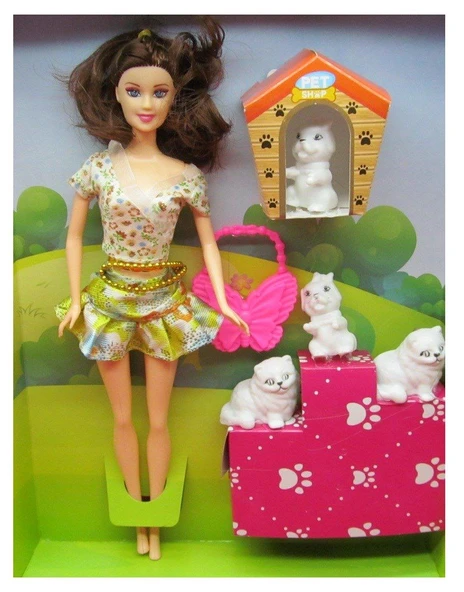 5 Parça 30 cm Minik Dostlar Model Bebek 2475 - 1