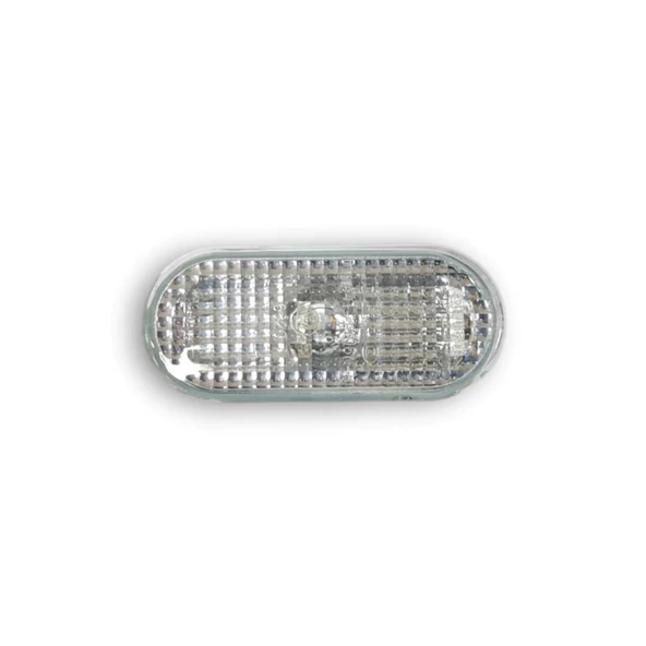 VW Polo Classic 2000-02 Çamurluk Sinyal Lambası Buzlu Beyaz 1J5949117A