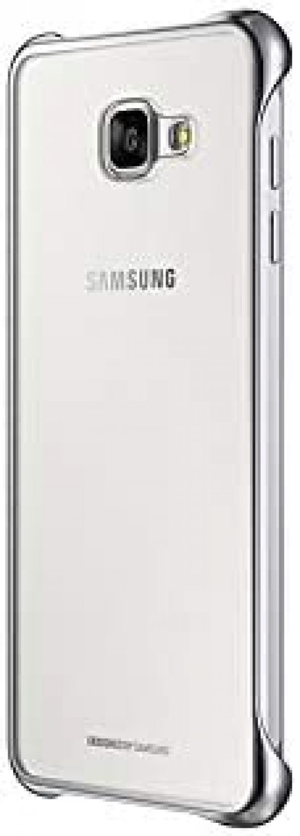 Samsung A7 2016 A710 Clear Cover Kılıf Gümüş EF-QA710CSEGWW - 4