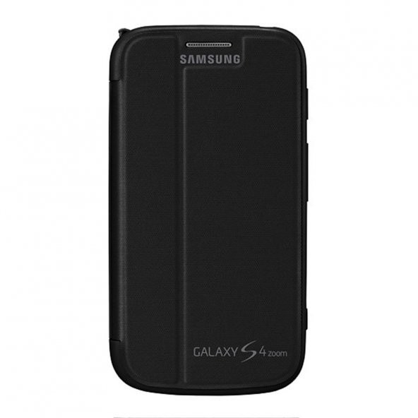 Samsung S4 Zoom Kapaklı Kılıf Siyah EF-GGS10FBEGWW - 2