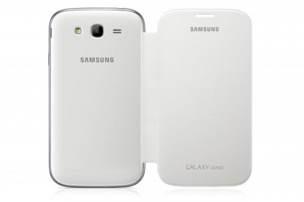 Samsung Grand Neo/Duos Kapaklı Kılıf Beyaz EF-FI908BWEGWW - 4