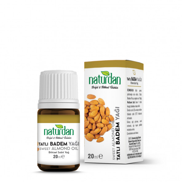 Naturdan Tatlı Badem Yağı 20 ml