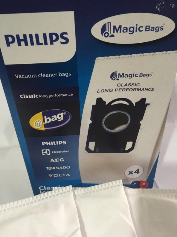 PHİLİPS-S-BAG KLASİK FERSAN SÜPÜRGE TORBASI (8 ADET-2 KUTU)