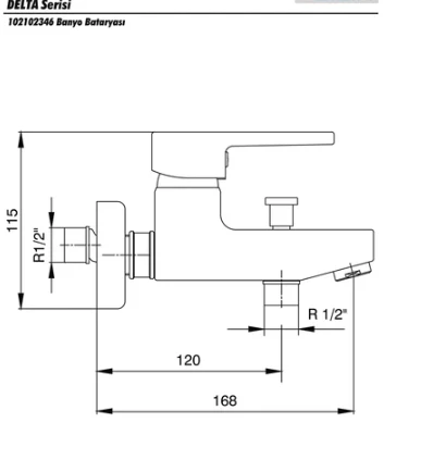 Eca Delta Banyo Bataryası 102102346 - 2