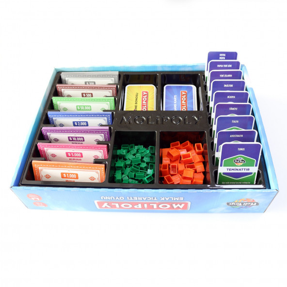 Emlak Ticaret Oyunu Molicity Monopoly Monopoli Metropol Mega City Aile Oyunu Yeni Model - 4