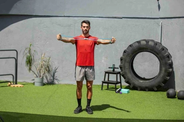 Slazenger Mavi Gögüs Egzersiz Tübülü - 6