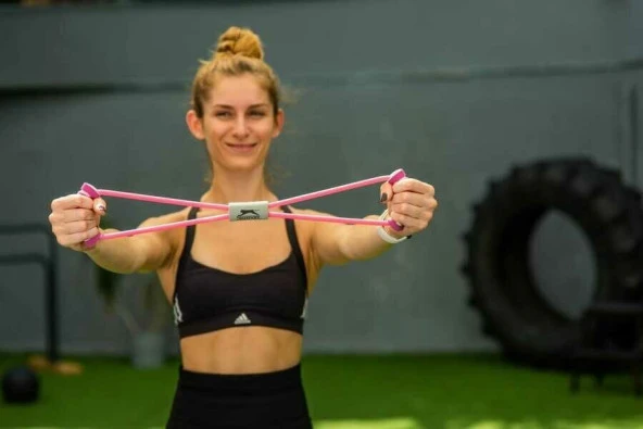 Slazenger Fuşya Gögüs Egzersiz Tübülü - 9
