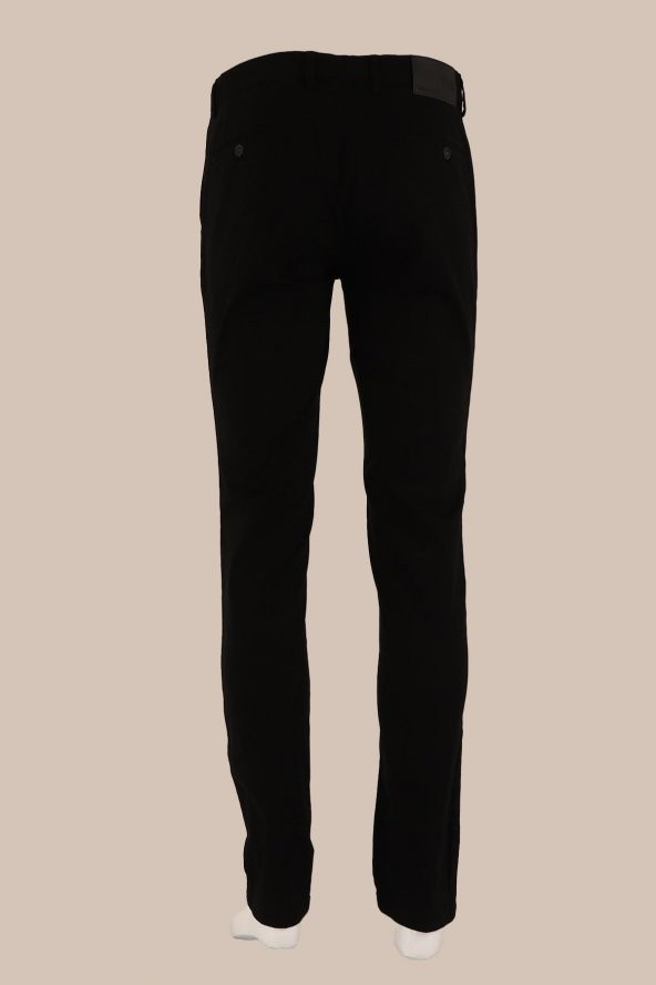 Slim Fit Yıkamalı Pantolon - 4
