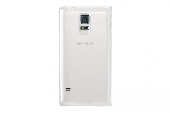 Samsung S5 S-View Kılıf Noktalı Beyaz EF-CG900BWEGWW - 2