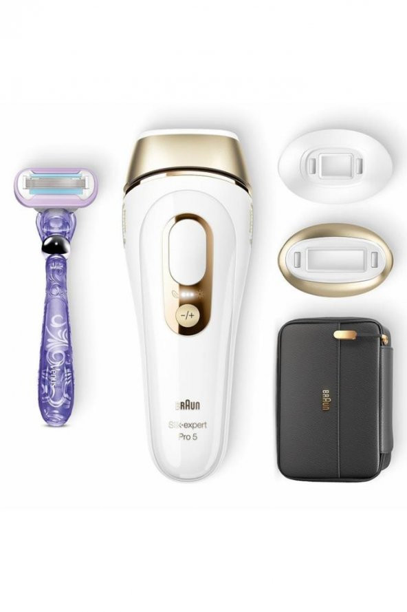 Braun Silk Expert Pro 5 PL5147 400.000 Atımlı, 2 Başlıklı Yeni Nesil IPL + Tasarım Çanta 81765558 - 4