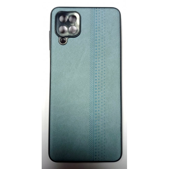 Samsung Galaxy A12 / M12 Deri Görünümlü Yumuşak Kılıf - Resim 3