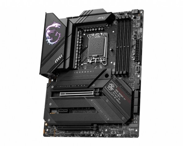 MSI MPG Z790 CARBON WIFI SOKET 1700 DDR5 7600MHZ (OC) PCI-E Gen5 M.2 USB3.2 HDMI 1x2.5G LAN WI-FI 6E ATX - 3