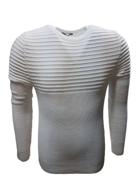 Ce-Ce 3005 Erkek Basic Sıfır YakaTriko Kazak - Resim 8