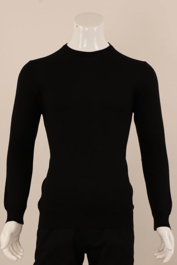 Slim Fit Yünlü Triko - 2