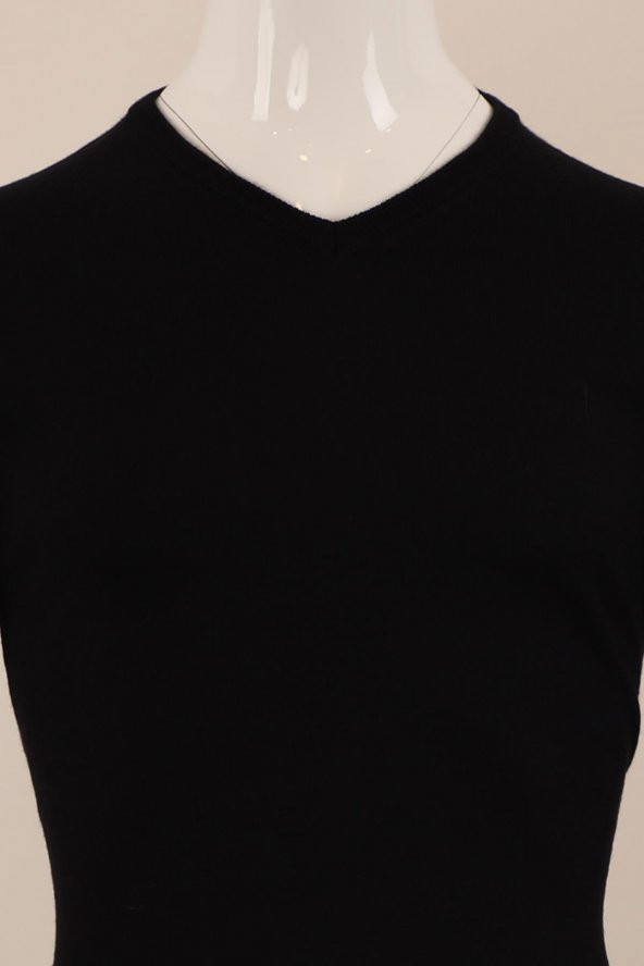 Slim Fit Yünlü Triko - 3