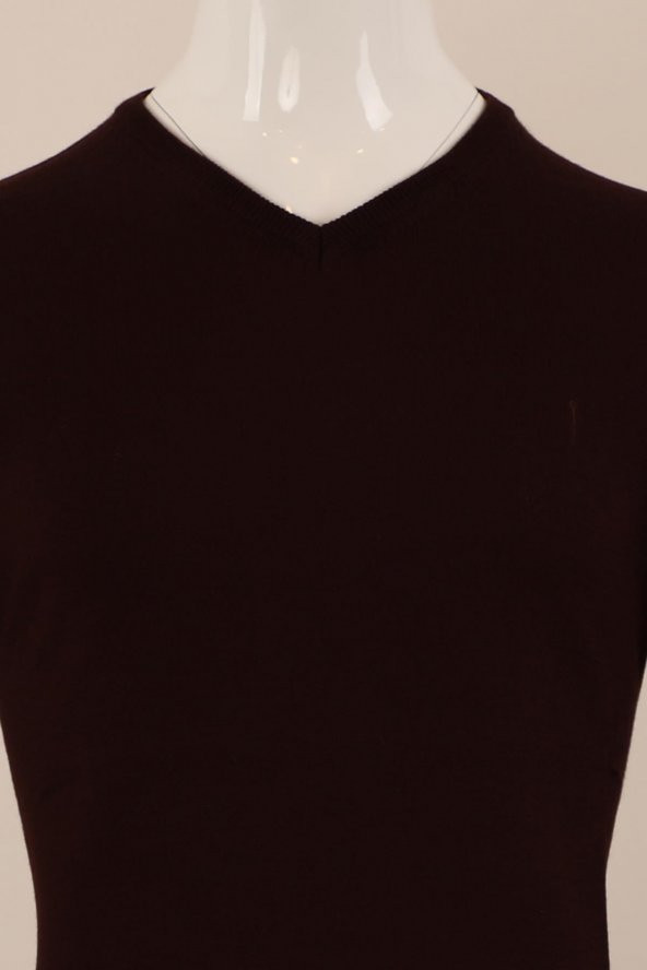 Slim Fit Yünlü Triko - 5