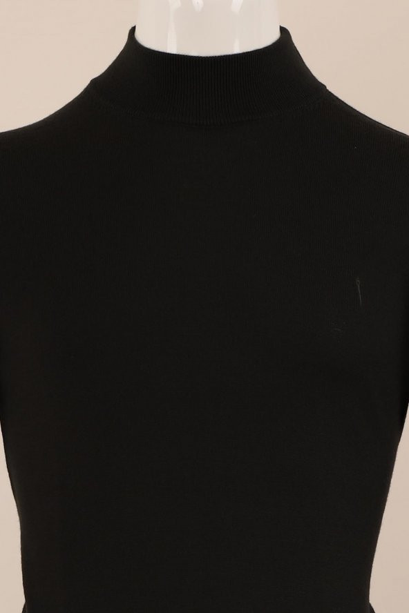 Slim Fit Yünlü Boğazlı Triko - 11