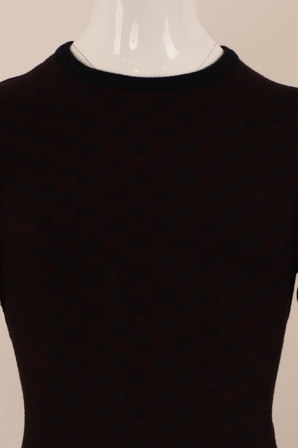 Slim Fit Yünlü Örgü Triko - 5