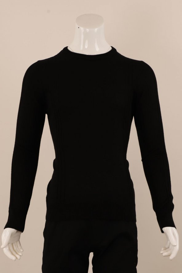 Slim Fit Yünlü Triko - 2