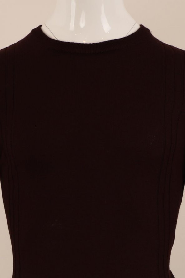 Slim Fit Yünlü Triko - 7