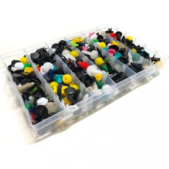 460 Adet Trim Klip Paneli Raptiye Seti Araba Bağlantı Elemanları Kapı Pervaz Döşeme Tamponları C62 - 2