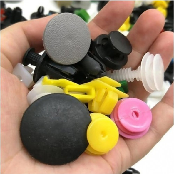 460 Adet Trim Klip Paneli Raptiye Seti Araba Bağlantı Elemanları Kapı Pervaz Döşeme Tamponları C62 - 3