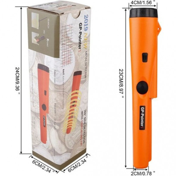 Gp-Pointer Metal Dedektörü Taşıma Çantası Pil A37 - 4