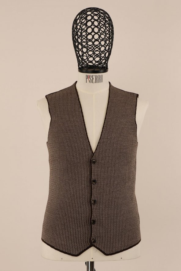 Slim Fit Yünlü Desenli Spor Triko - 8