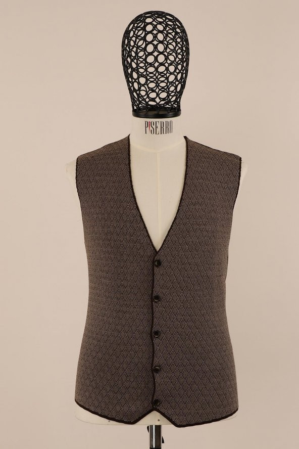 Slim Fit Yünlü Desenli Spor Triko - 8