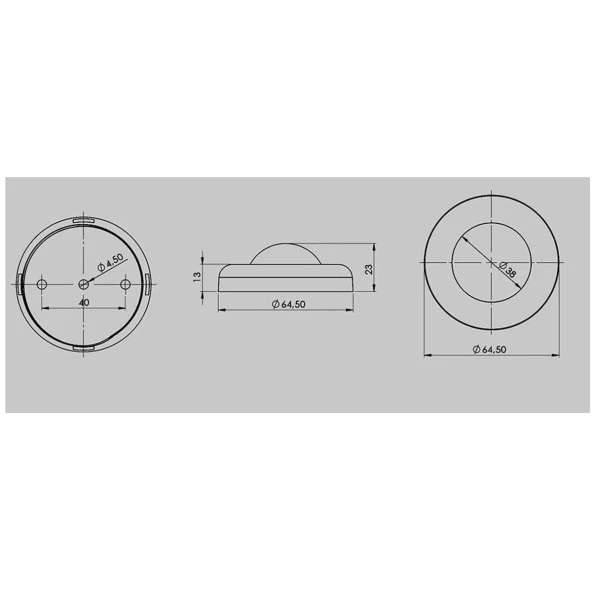 Metali Kapı Kolu Stoperi Beyaz Kapı Tamponu Kol Tamponu - 2