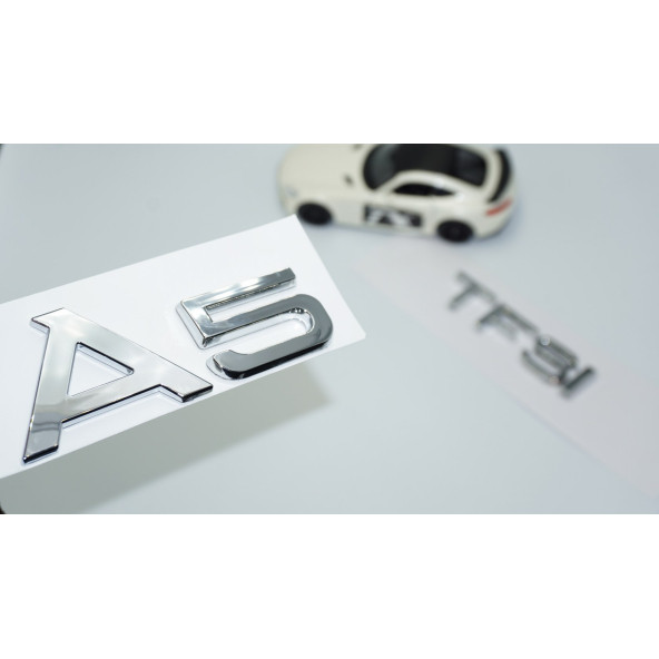 DK Tuning Audi A5 TFSi Krom ABS 3M 3D Bagaj Yazı Logo ürün görseli 1