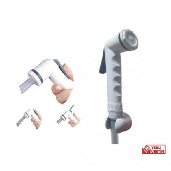 Plasyay Mandallı Şattaf Başlık Tekne Yat Karavan Duş Ve Taharet Matik Başlığı