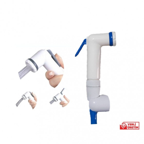 Plasyay Mandallı Şattaf Başlık Tekne Yat Karavan Duş Ve Taharet Matik Başlığı - 2