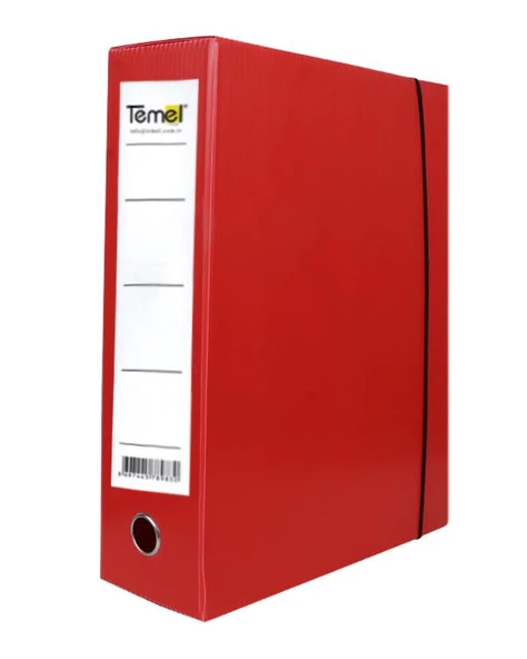 Arşiv ve Proje Kutusu 29x36x5cm Kırmızı 5'li - 2