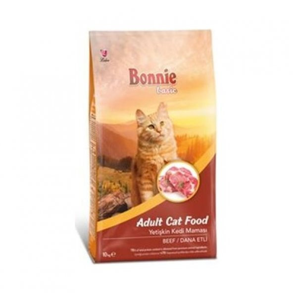 Bonnie Beef Dana Etli Yetişkin Kedi Maması 10 kg