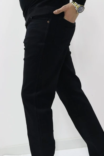 Wrangler W12109004 Erkek Siyah Texas Slim Jean Pantolon - Resim 4