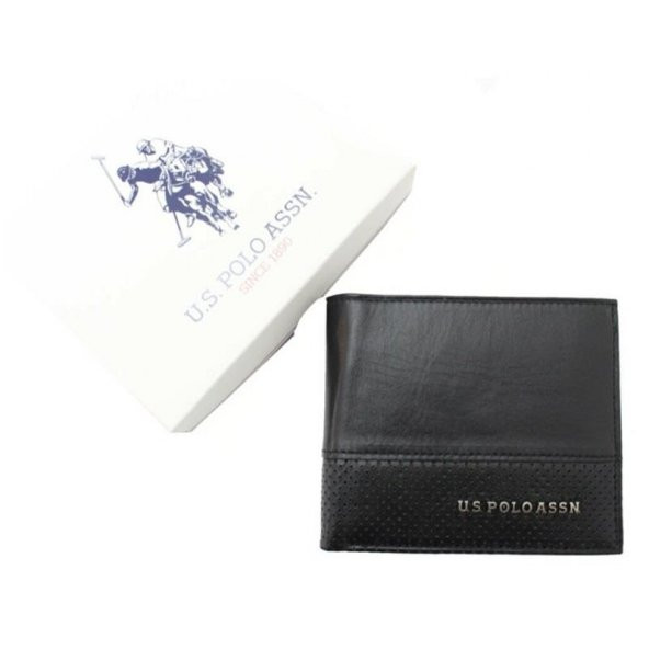 U.S POLO ASSN. CUZDAN SIYAH FERMUARLI (PLCUZ2141) - 4