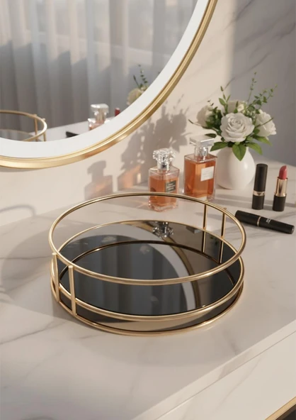 Banyo Organizeri - Çok Amaçlı Tepsi, 22 CM - 2