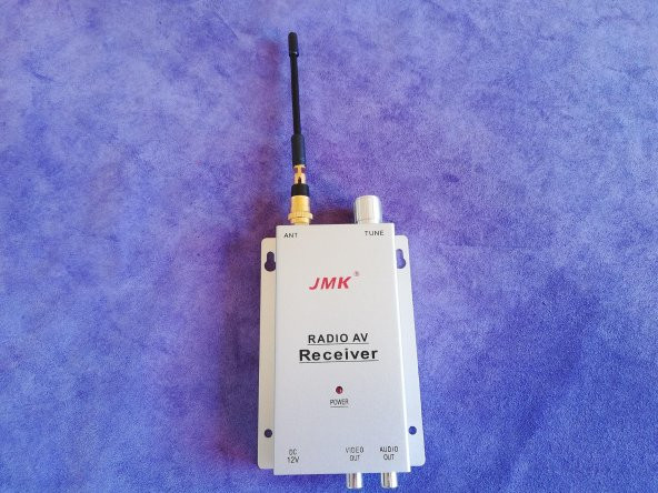 JMK Güvenlik Kamerası AV Alıcısı - Kablosuz Radio AV Receiver (Anten ile Birlikte)