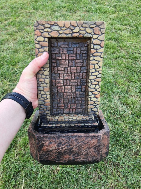 Ledli Dekoratif Şelale 35x21x14cm DW72127 - Masaüstü Şelale - 5