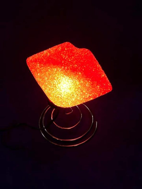 Dekoratif Kırmızı Dudak Gece Lambası 22x17 cm