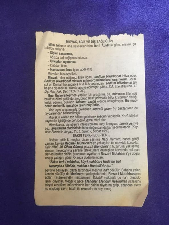 10 Nisan 2001 Takvim Yaprağı - Nostalji Koleksiyonluk Takvim Yaprağı B - Resim 2