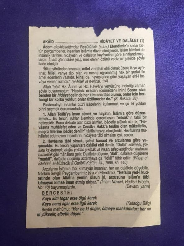 14 Nisan 2001 Takvim Yaprağı - Nostalji Koleksiyonluk Takvim Yaprağı - Resim 2