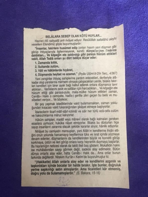 26 Nisan 2001 Takvim Yaprağı - Nostalji Koleksiyonluk Takvim Yaprağı - 2