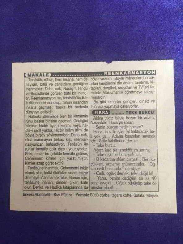 27 Nisan 2001 Takvim Yaprağı - Nostalji Koleksiyonluk Takvim Yaprağı B - Resim 2