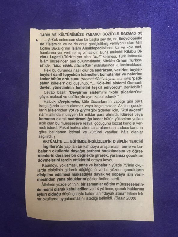 29 Ekim 2001 Takvim Yaprağı - Nostalji Koleksiyonluk Takvim Yaprağı - Resim 2